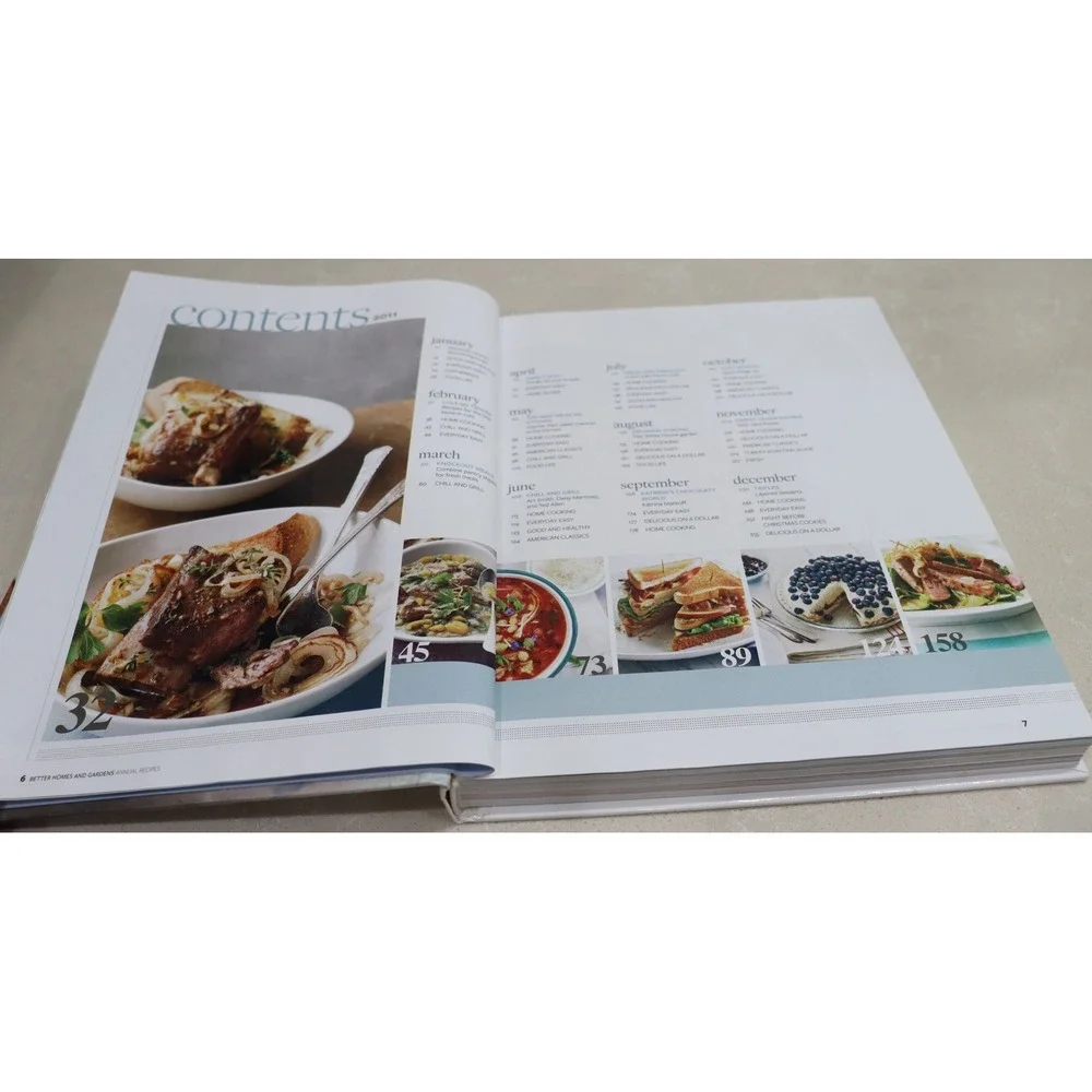 Better Homes and Gardens Annual Recipes 2011 Hardcover Cookbook 300+ Recipes